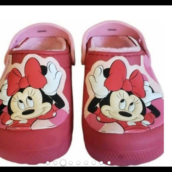 CROCS CLASSIC DISNEY MINNIE MOUSE SIZE J3 - Picture 2 of 11